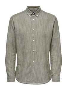 only-and-sons-miesten-pellavapaita-carlo-linen-shirt-armeijanvihrea-1