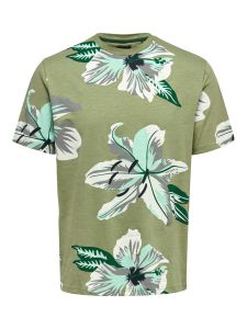 only-and-sons-miesten-t-paita-onsklop-reg-ss-floral-tee-vihrea-kuosi-1