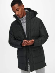only-and-sons-miesten-talvitakki-carl-long-quilted-coat-musta-1