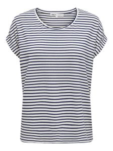 only-naisten-t-paita-onlmoster-stripe-s-s-o-neck-top-jrs-raidallinen-sininen-1