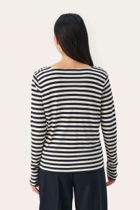 part-two-naisten-pitkahihainen-paita-falisha-t-shirt-raidallinen-sininen-2