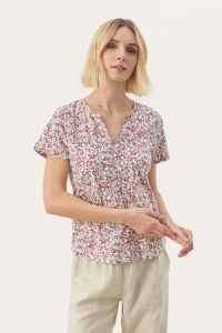 part-two-t-paita-gesinas-t-shirt-punainen-kuosi-1