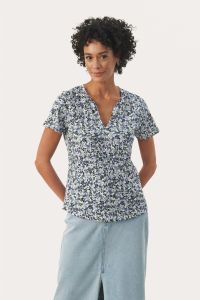 part-two-t-paita-gesinas-t-shirt-sininen-kuosi-1
