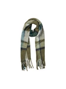 pieces-naisten-huivi-pcbea-long-scarf-noos-vihrea-kuosi-1