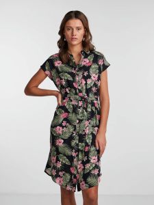 pieces-naisten-paitamekko-pcnya-ss-shirt-dress-musta-kuosi-1