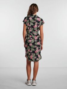 pieces-naisten-paitamekko-pcnya-ss-shirt-dress-musta-kuosi-2