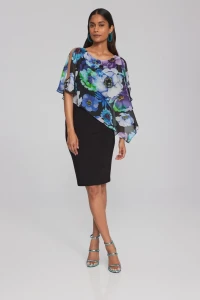 ribkoff-naisten-mekko-floral-print-chiffon-dress-sininen-kuosi-1