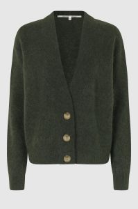 second-female-naisten-neuletakki-brookline-knit-cardigan-armeijanvihrea-2