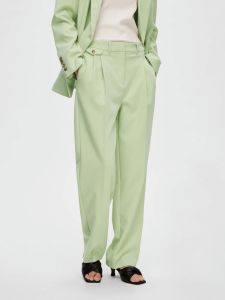 selected-femme-housut-slfdoah-hw-trapered-pant-vaaleanvihrea-1