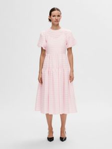 selected-femme-naisten-mekko-slfrochelle-2-4-structured-midi-dress-vaaleanpunainen-1