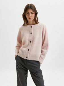 selected-femme-naisten-neuletakki-lulu-ls-knit-short-cardigan-vaaleanpunainen-2