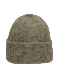 selected-femme-naisten-pipo-slfmaline-knit-beanie-noos-armeijanvihrea-1