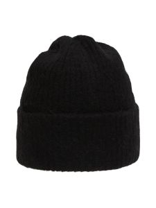 selected-femme-naisten-pipo-slfmaline-knit-beanie-noos-musta-1