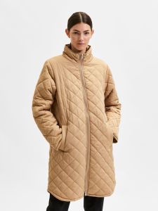 selected-femme-naisten-tikkitakki-slffilly-quilted-coat-b-vaalea-beige-1