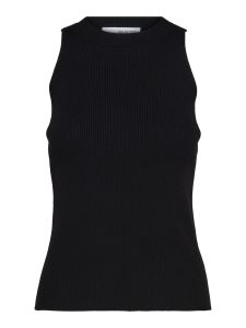 selected-femme-naisten-toppi-slfolina-sl-knit-top-musta-2