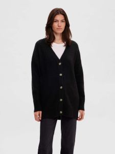 selected-femme-neuletakki-slfmaline-ls-knit-long-musta-1