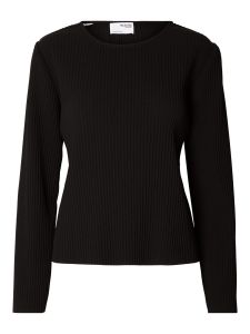 selected-femme-pliseerattu-paita-slfsilla-ls-o-neck-plisse-top-musta-1