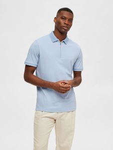 selected-homme-fave-zip-polo-vaaleansininen-1
