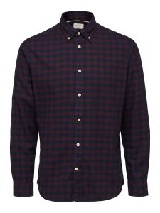 selected-miesten-flanellipaita-slim-flannel-shirt-punainen-ruutu-1