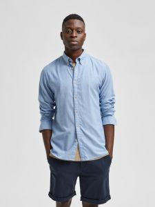 selected-miesten-flanellipaita-slim-flannel-shirt-vaaleansininen-1
