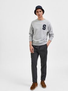 selected-miesten-housut-selby-tapered-pants-grafiitti-1