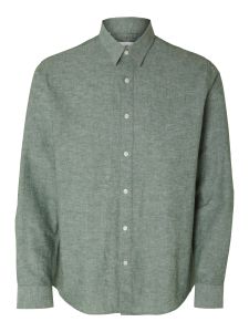 selected-miesten-kauluspaita-k-new-linen-ls-eden-shirt-vihrea-1