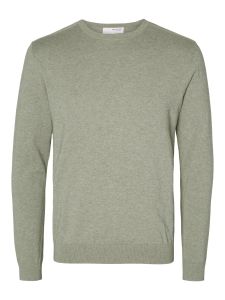 selected-miesten-neule-berg-crew-neck-vihrea-1