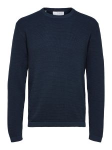 selected-miesten-neule-rock-ls-knit-nos-tummansininen-2