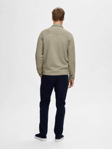 selected-miesten-paitatakki-jackie-sweat-jacket-armeijanvihrea-2