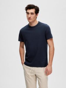 selected-t-paita-joseph-pique-ss-o-neck-tummansininen-1