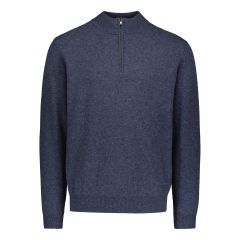 sinnuu-miesten-neulepaita-wool-cashmere-half-zip-indigo-1