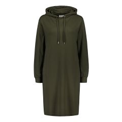 sinnuu-naisten-mekko-sinnuu-hoodie-dress-tummanvihrea-1