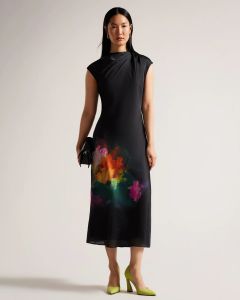 ted-baker-naisten-midimekko-averiee-dress-musta-1