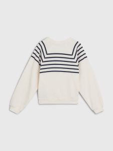 tommy-hilfiger-childrenswear-college-breton-stripe-crew-raidallinen-valkoinen-2