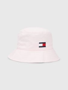 tommy-hilfiger-childrenswear-kesahattu-big-flag-soft-bucket-hat-vaaleanpunainen-1