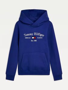 tommy-hilfiger-childrenswear-lasten-huppari-th-artwork-hoodie-keskisininen-1
