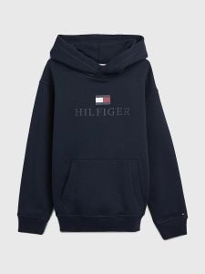 tommy-hilfiger-childrenswear-lasten-huppari-th-logo-hoodie-tummansininen-1