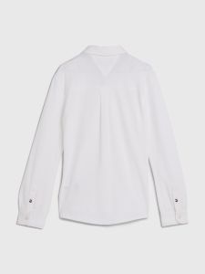tommy-hilfiger-childrenswear-lasten-paita-stretch-pique-shirt-valkoinen-2