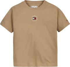 tommy-hilfiger-childrenswear-lasten-t-paita-u-heritage-logo-tee-s-s-beige-1