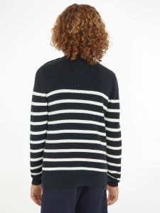 tommy-hilfiger-childrenswear-neulepusero-classic-breton-striped-sweater-raidallinen-sininen-2