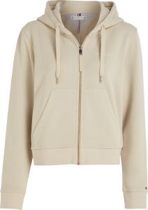 tommy-hilfiger-huppari-1985-reg-mini-corp-zip-hoodie-vaalea-beige-1