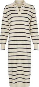 tommy-hilfiger-midimekko-soft-polo-midi-dress-ls-raidallinen-beige-1