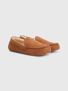 tommy-hilfiger-miesten-kotitossut-k-hilfiger-driver-home-slipper-beige-1