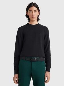 tommy-hilfiger-miesten-neulepaita-k-multi-hth-lambswool-musta-1