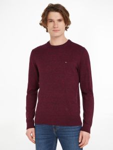tommy-hilfiger-miesten-neulepusero-pima-org-ctn-cashmere-crew-viininpunainen-1