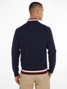 tommy-hilfiger-miesten-neuletakki-global-stripe-detail-zip-tummansininen-2