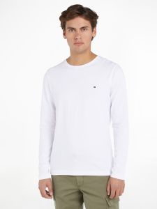 tommy-hilfiger-miesten-pitkahihainen-t-paita-stretch-slim-fit-long-sleeve-tee-valkoinen-1