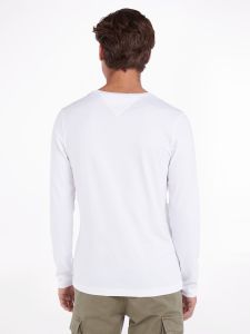 tommy-hilfiger-miesten-pitkahihainen-t-paita-stretch-slim-fit-long-sleeve-tee-valkoinen-2