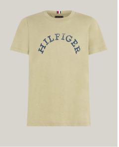 tommy-hilfiger-miesten-t-paita-hilfiger-arched-tee-armeijanvihrea-1