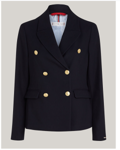 tommy-hilfiger-naisten-bleiseri-pique-gold-button-regular-blazer-tummansininen-2